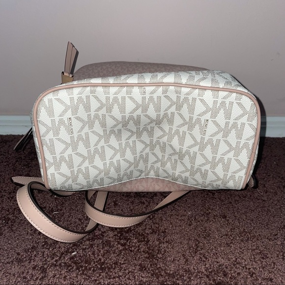 Michael Kors Pink Colorblock Logo Backback - Picture 5 of 8